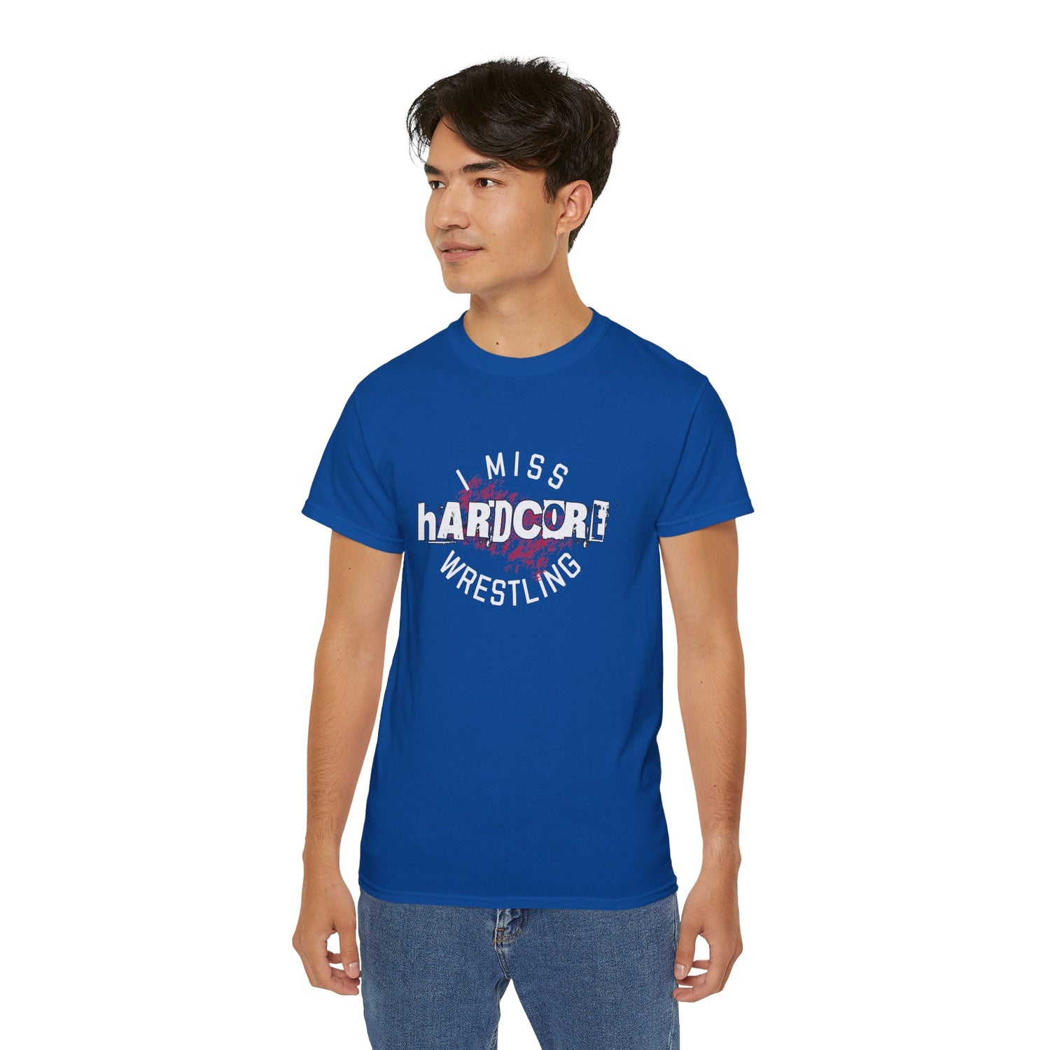 I Miss Hardcore Wrestling Cotton Tee