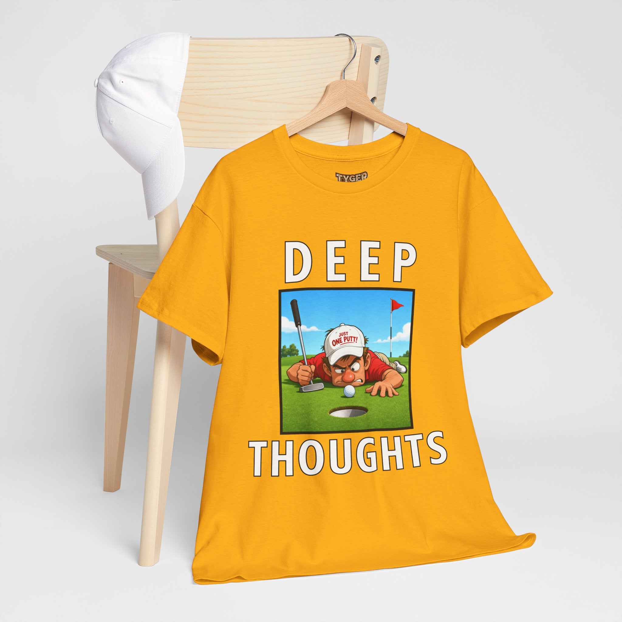 Deep Thoughts Tee - Funny Golf T-Shirt