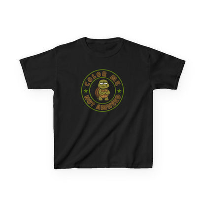 Kids Tee — Color Me Not Amused - Turtle