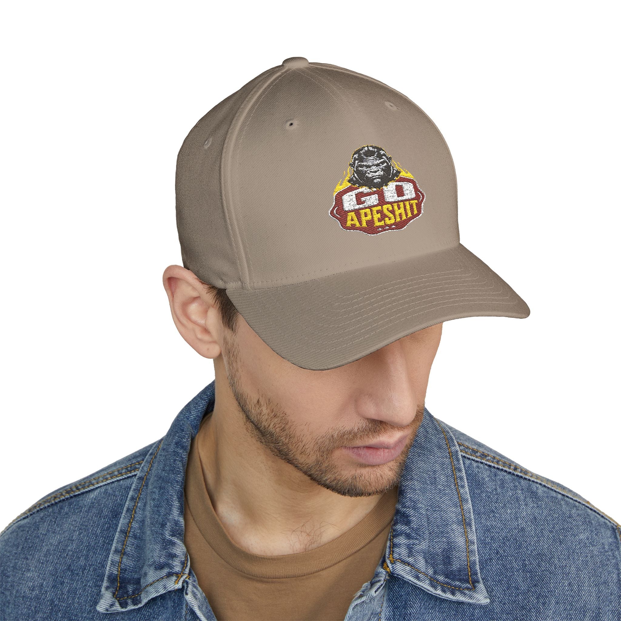 GO APESHIT Embroidered Statement Cap
