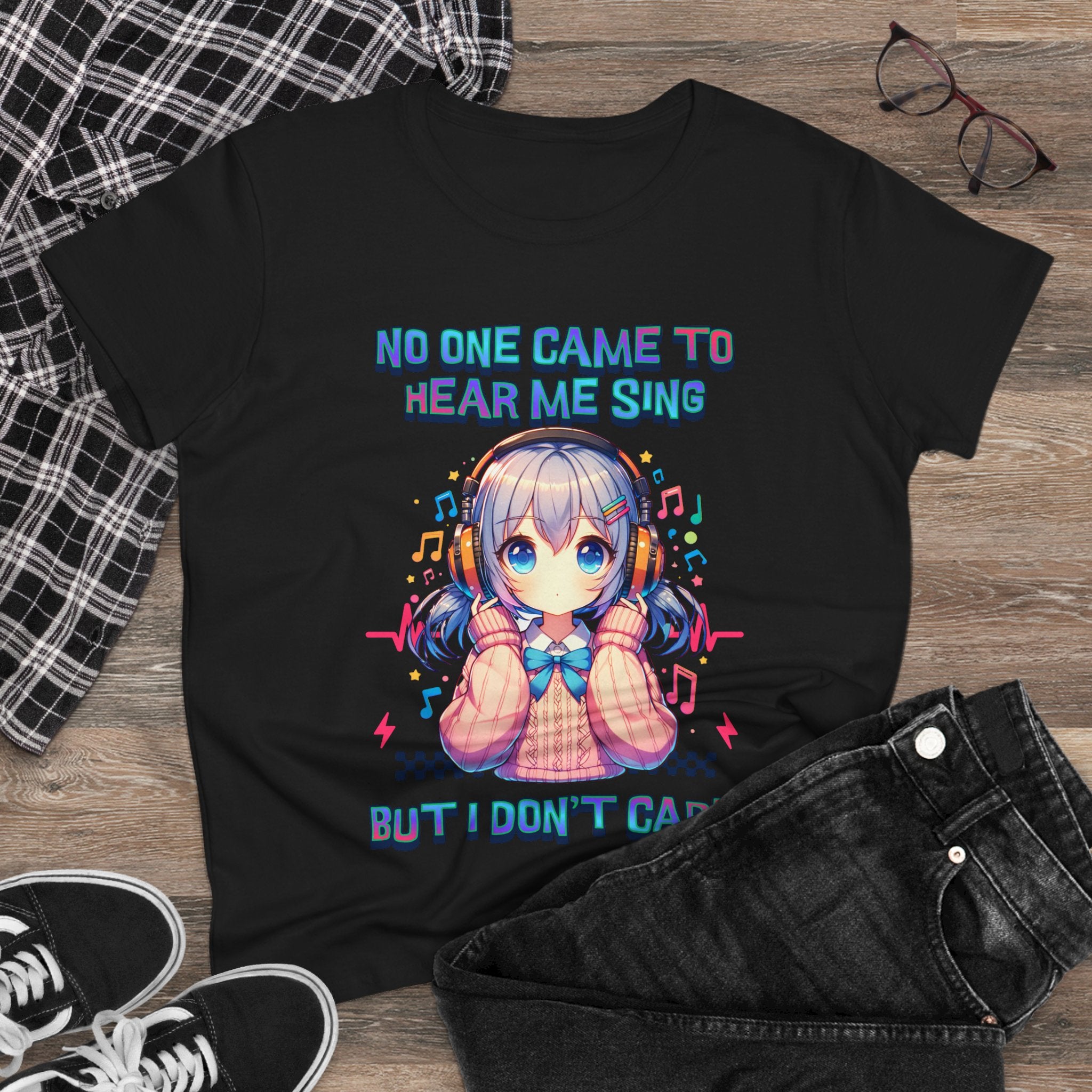 Cute Graphic Tee for Music Lovers