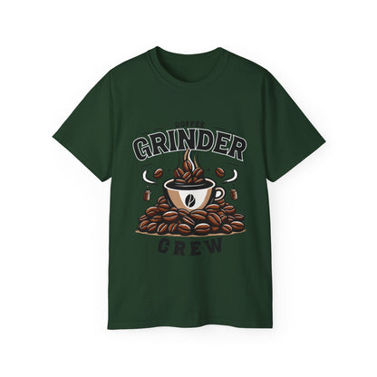Coffee Grinder Unisex Cotton Tee