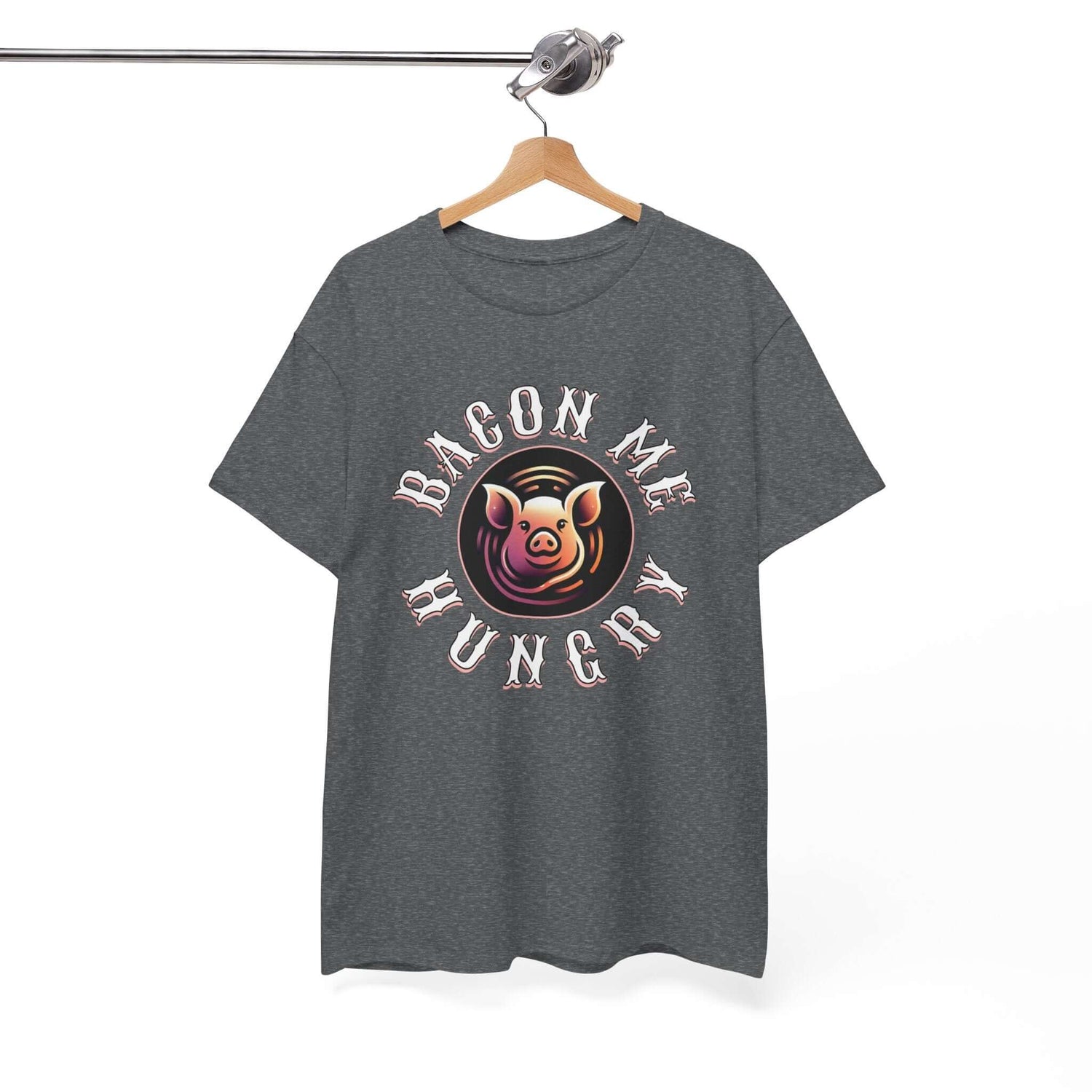 Bacon Me Hungry T-Shirt | Funny Pig Graphic Tee for Food Lovers