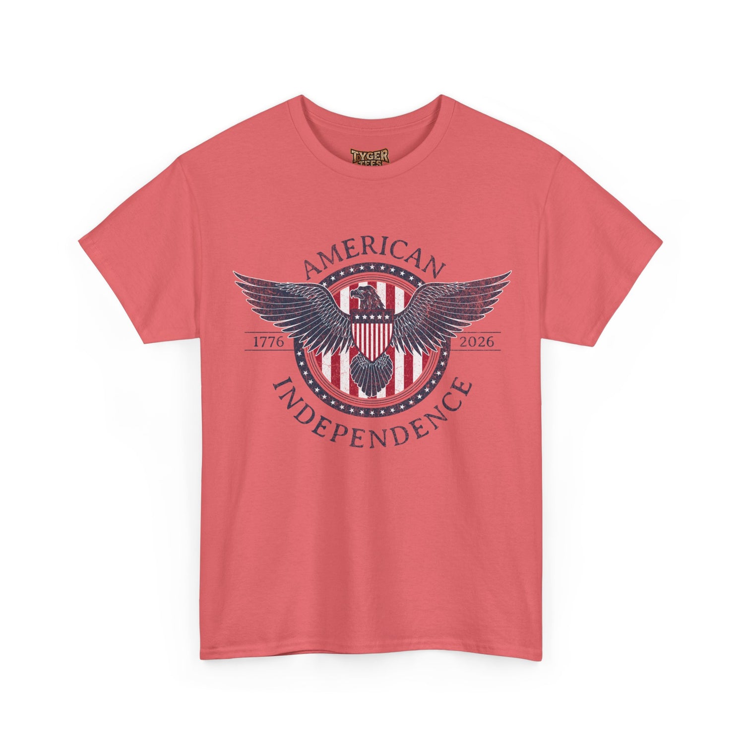 Independence Eagle Tee — American Independence 1776–2026 Vintage Flag Shirt