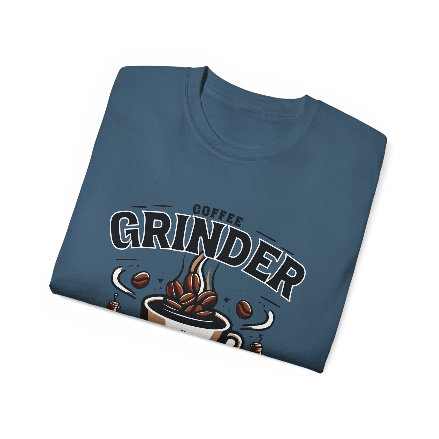 Coffee Grinder Unisex Cotton Tee