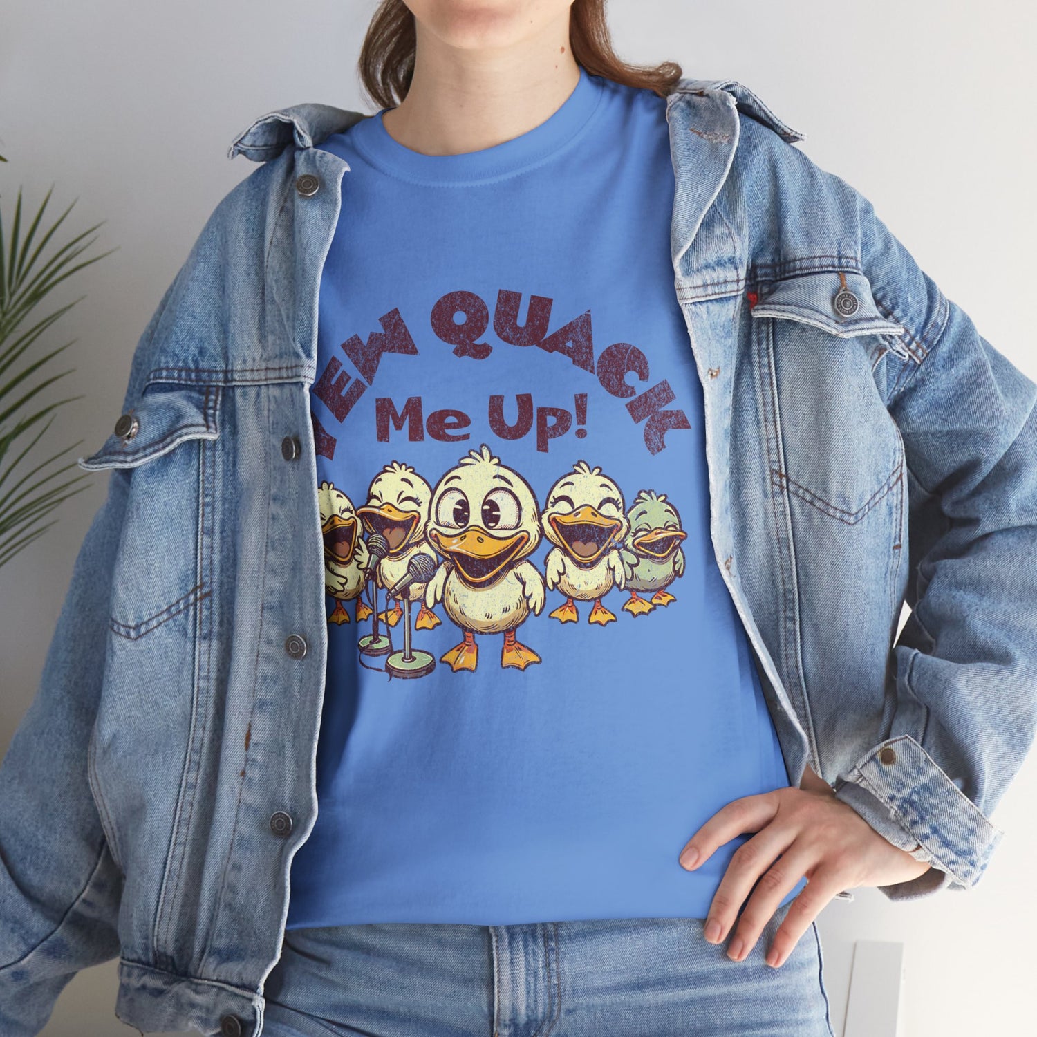 Yew Quack Me Up - Funny Duck Tee