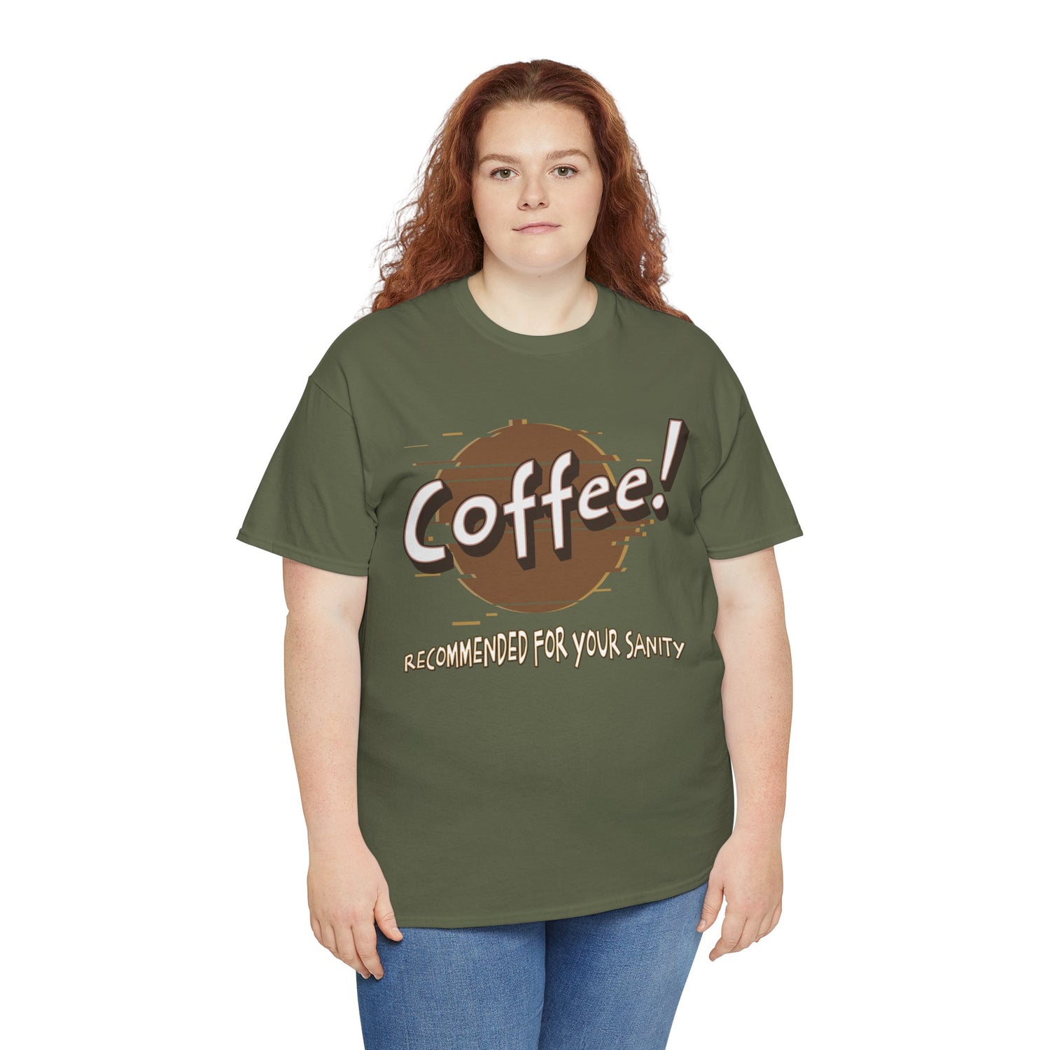 Coffee! Recommended For Your Sanity – Funny Coffee Lover T-Shirt
