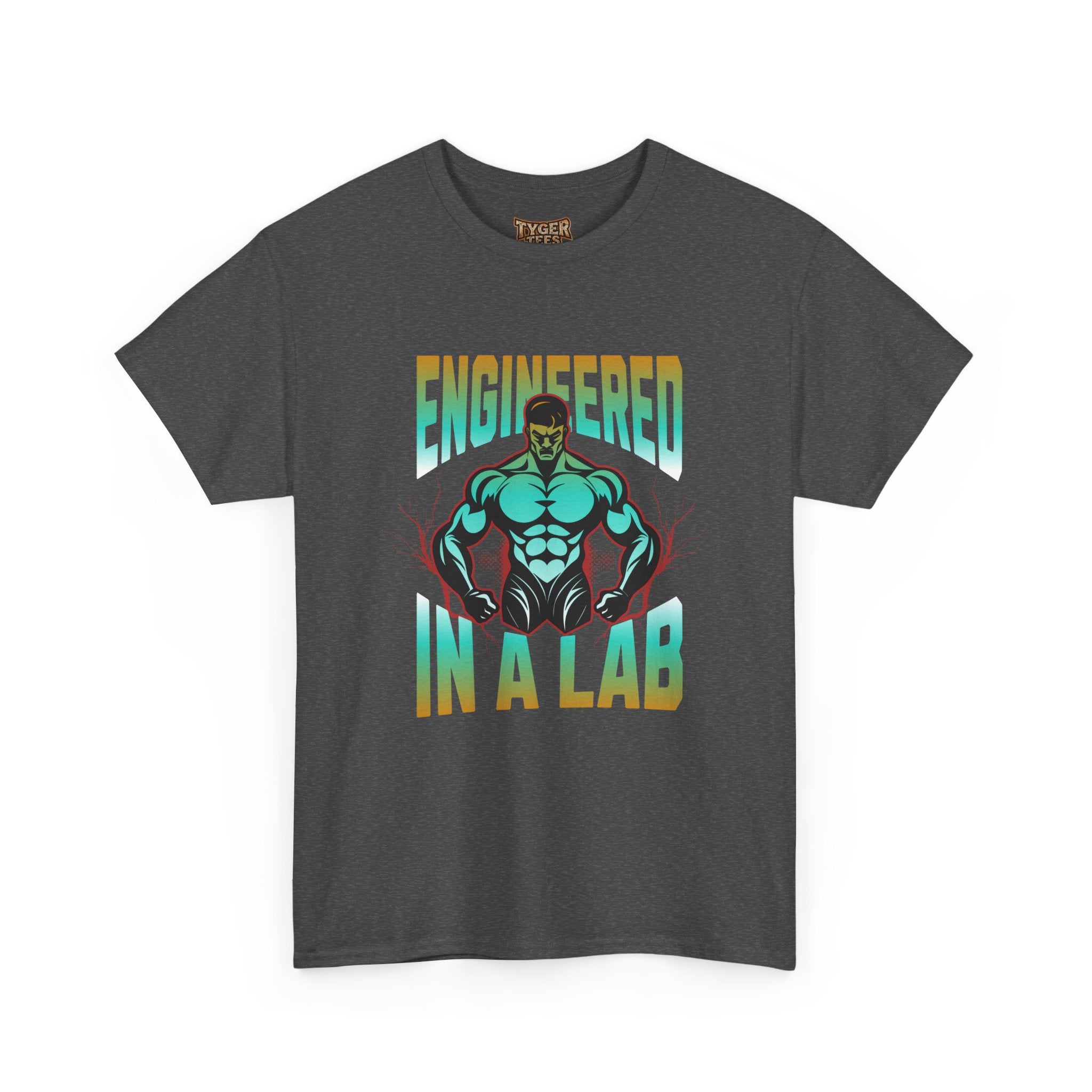 Engineered in a Lab T-Shirt — Muscle Science Gym Tee