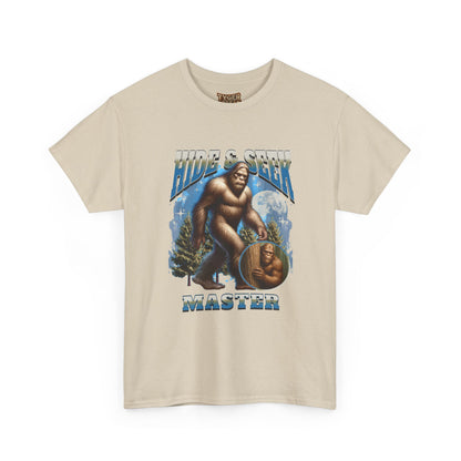 Bigfoot Master Graphic Tee — Vintage Adventure Sasquatch Design
