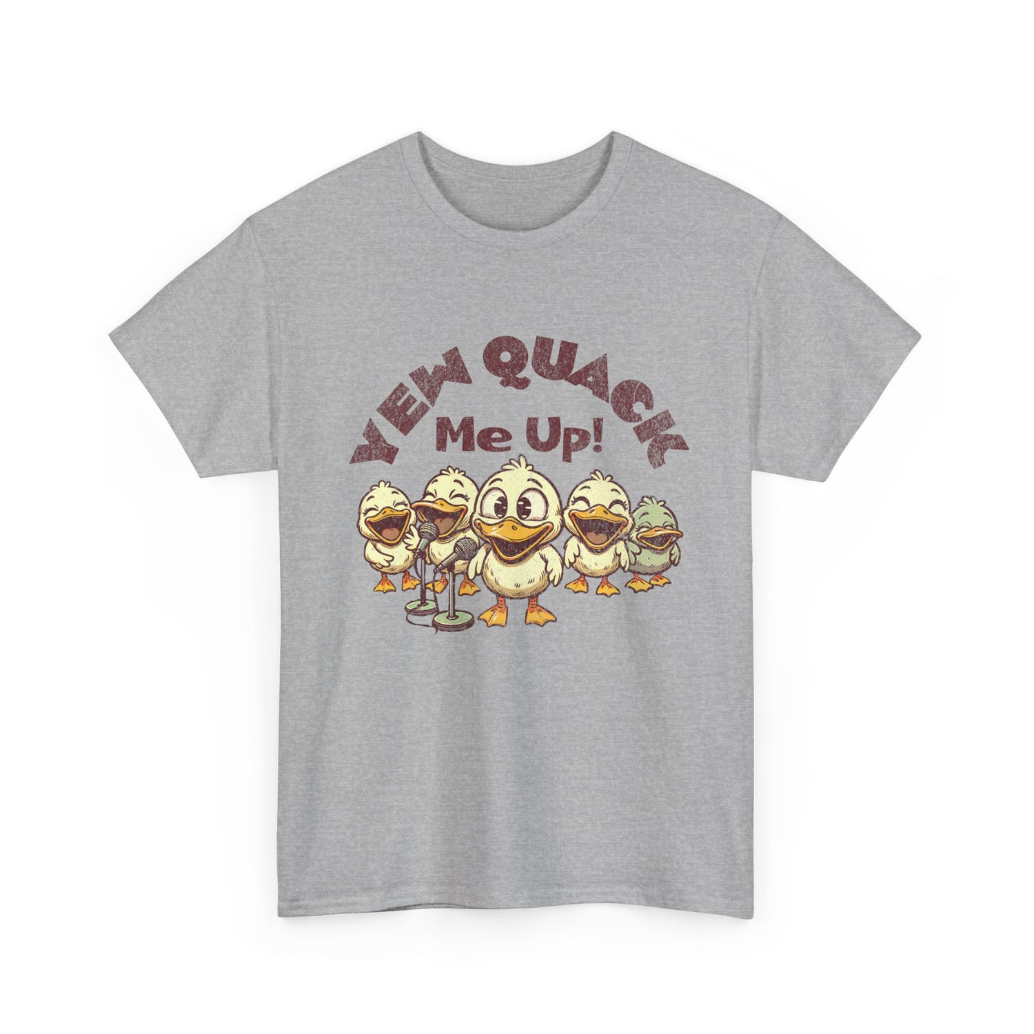 Yew Quack Me Up - Funny Duck Tee