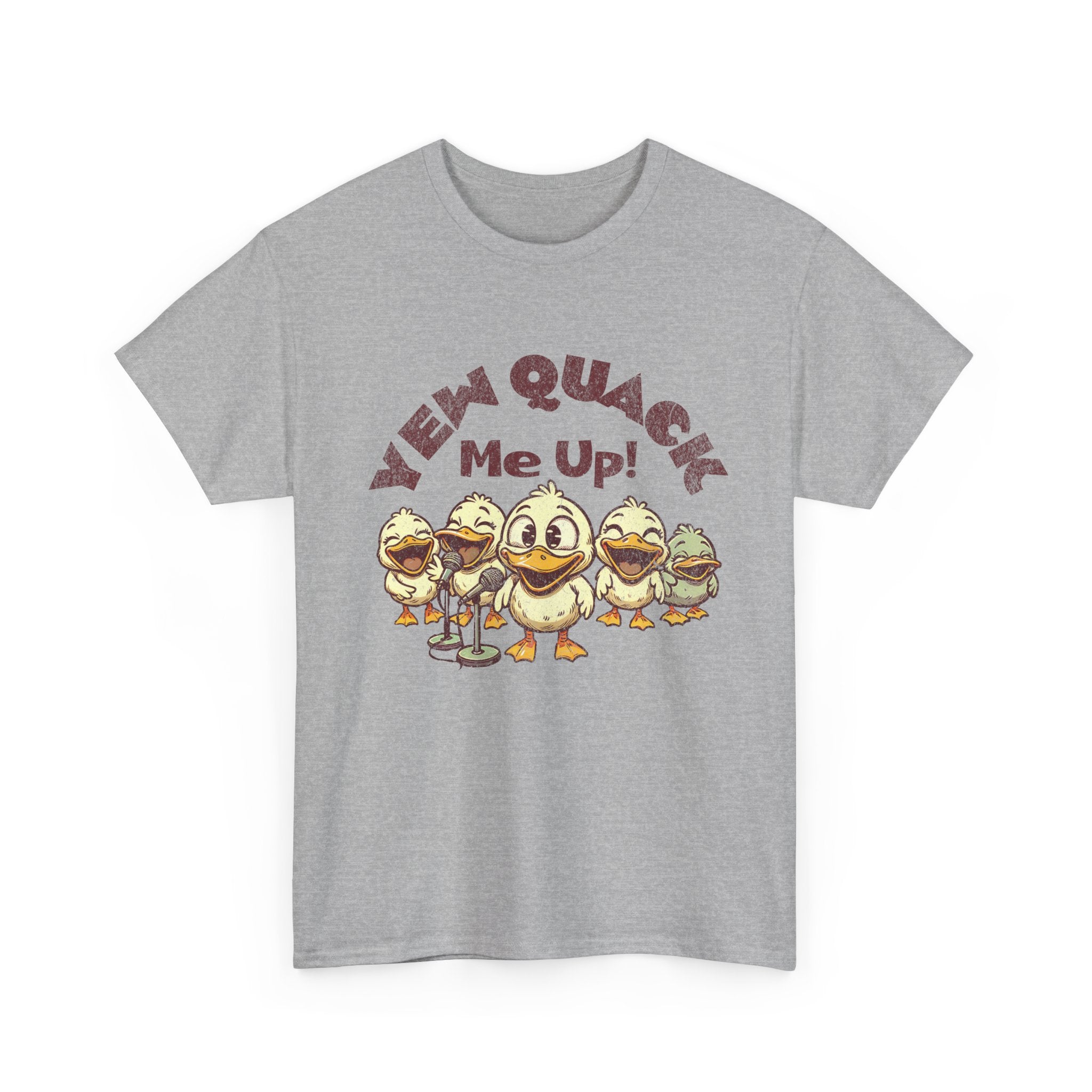 Yew Quack Me Up - Funny Duck Tee