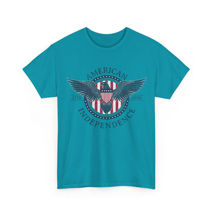 Independence Eagle Tee — American Independence 1776–2025 Vintage Flag Shirt