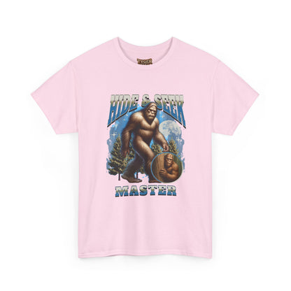 Bigfoot Master Graphic Tee — Vintage Adventure Sasquatch Design