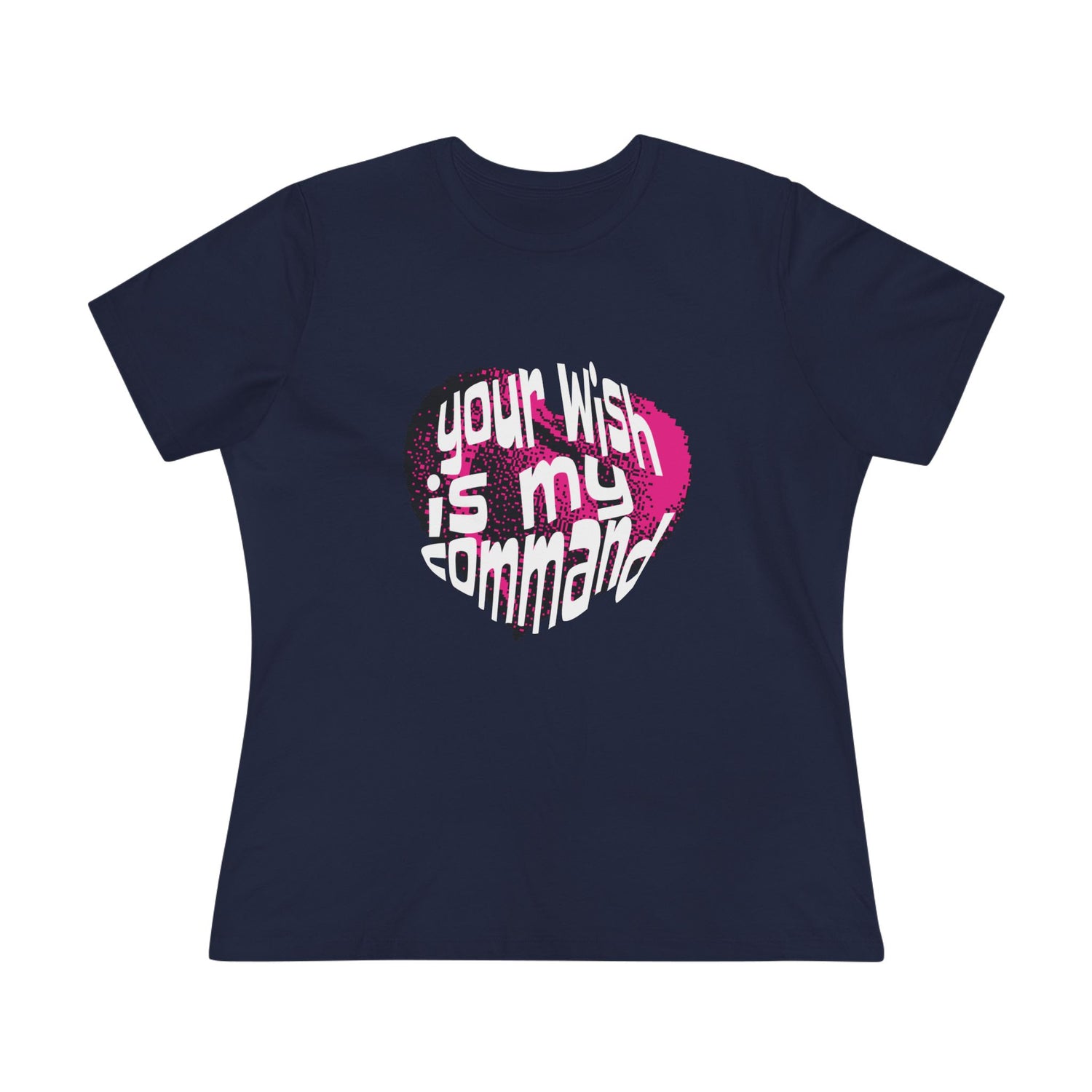Your Wish is My Command Navy blue women&
