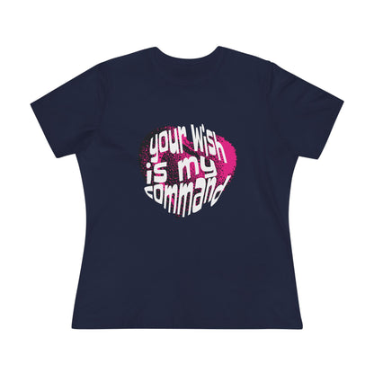 Your Wish is My Command Navy blue women&