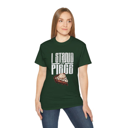 I Stand For Piece (of Chocolate Pie) Cotton T-Shirt