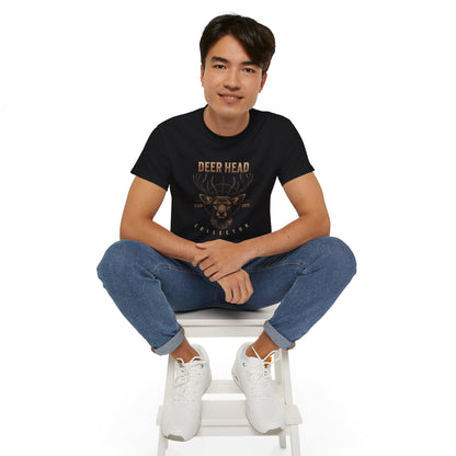 Deer Head Collector Cotton Hunting Tee