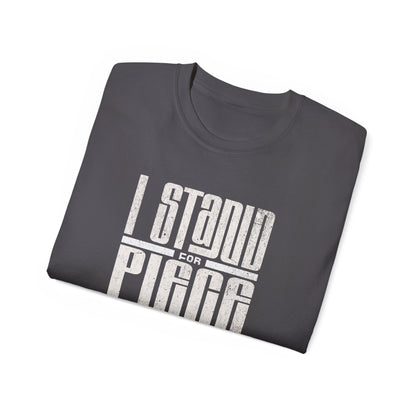 I Stand For Piece of Blueberry Pie Cotton T-Shirt