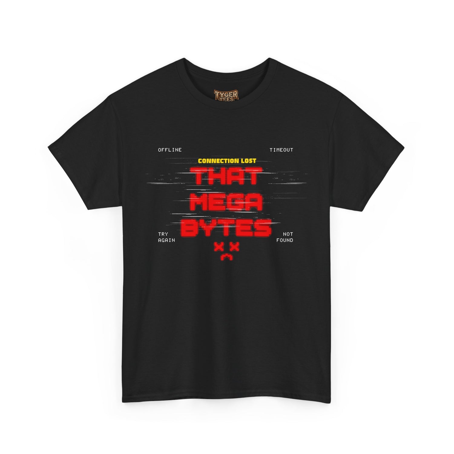 That Mega Bytes | Retro Glitch Gaming T-Shirt for Gamers &amp; Coders