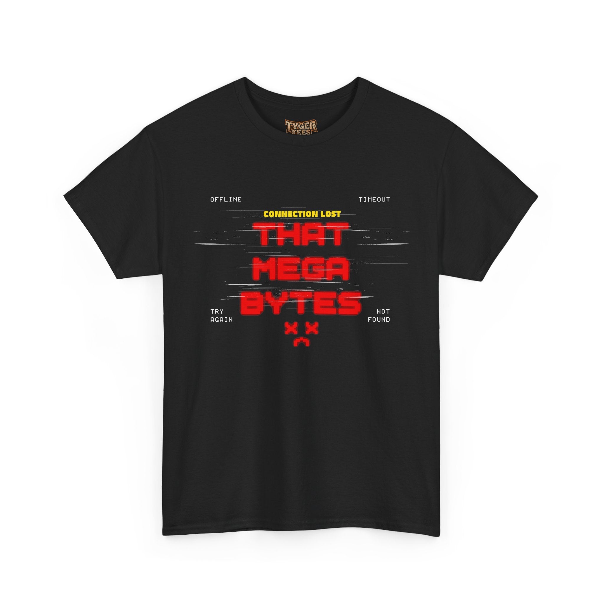 That Mega Bytes | Retro Glitch Gaming T-Shirt for Gamers &amp; Coders