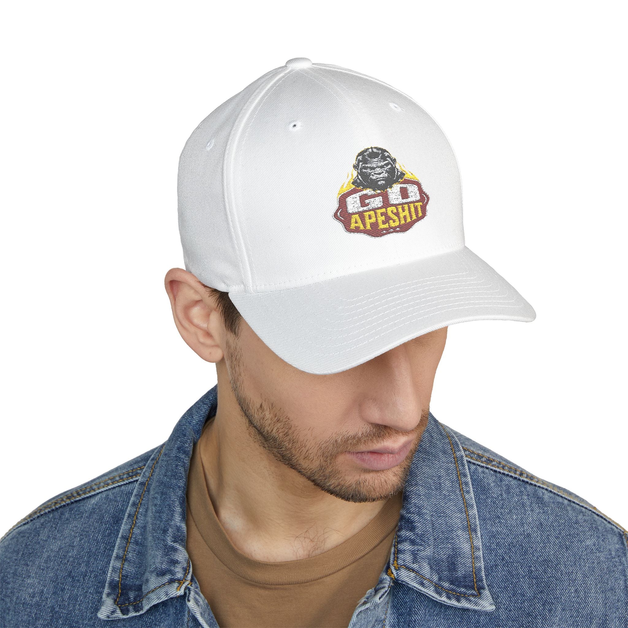 GO APESHIT Embroidered Statement Cap