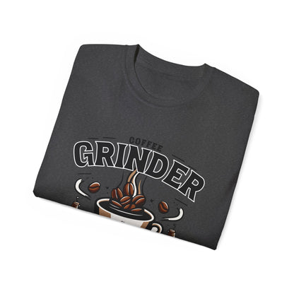 Coffee Grinder Unisex Cotton Tee