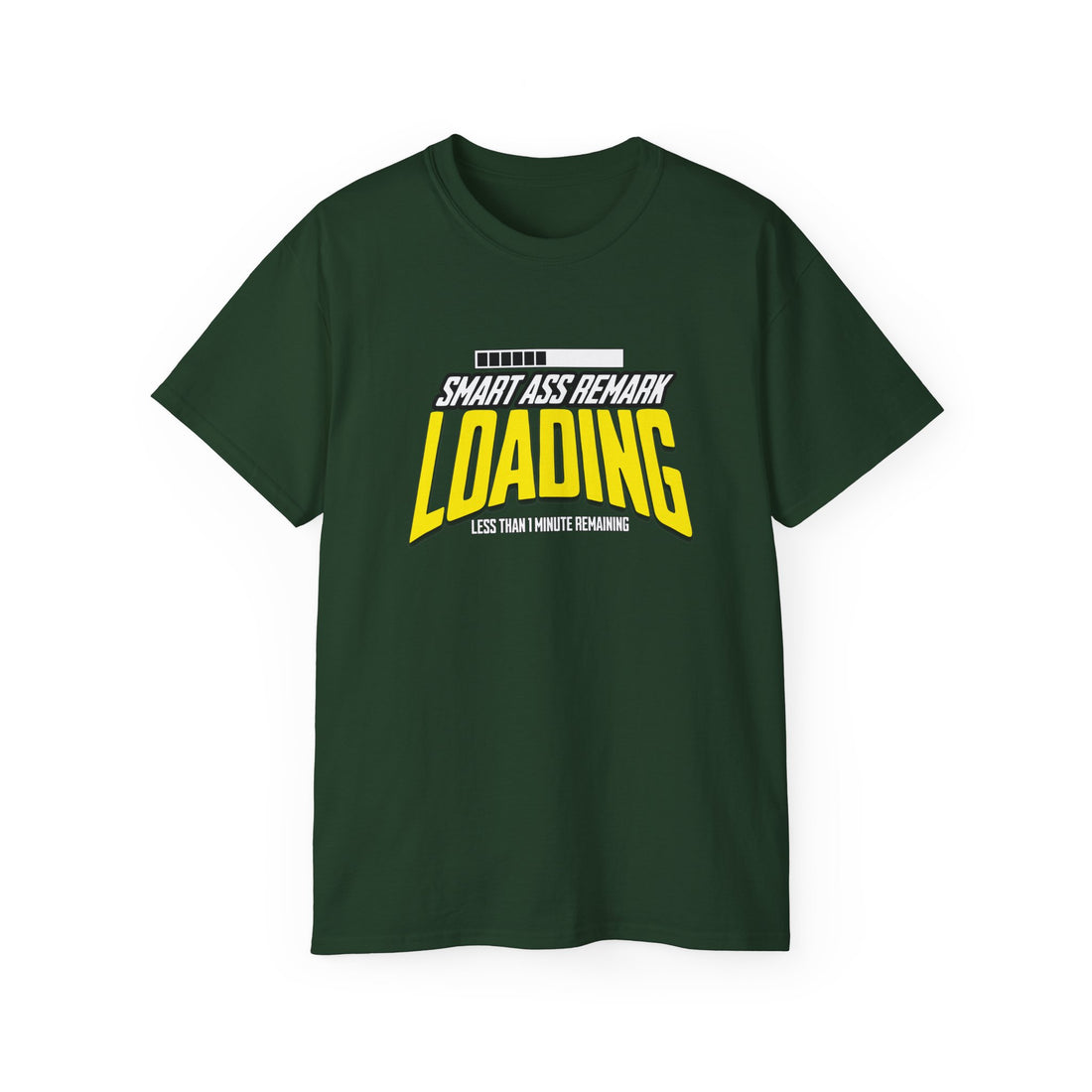 Funny Smart Ass Loading Cotton Tee