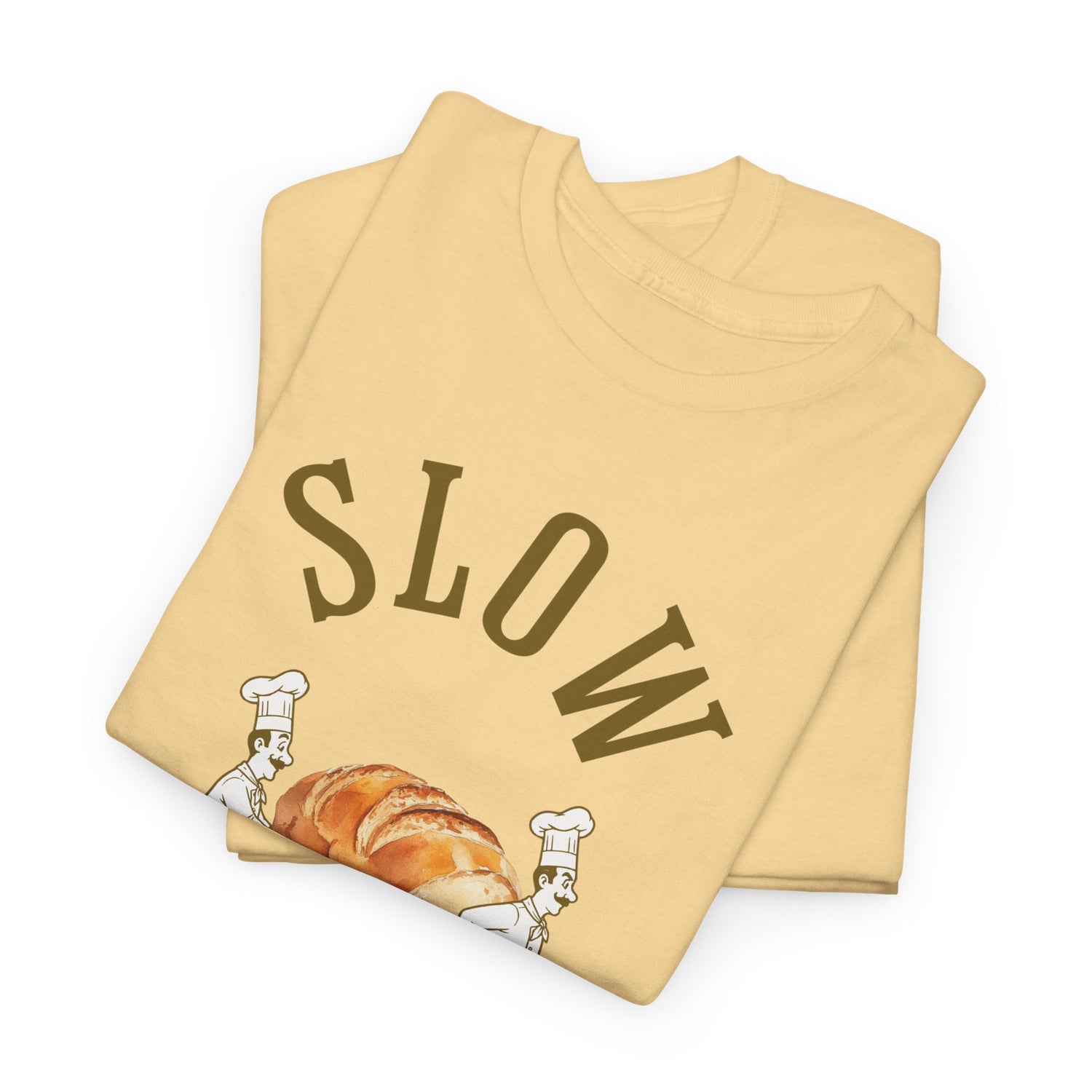 Slow Your Roll T‑Shirt – Funny Bakery Roll Graphic Tee