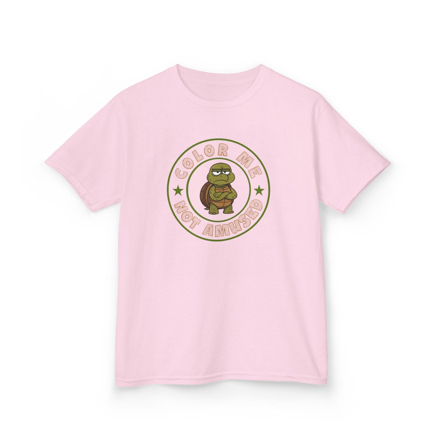 Kids Tee — Color Me Not Amused - Turtle