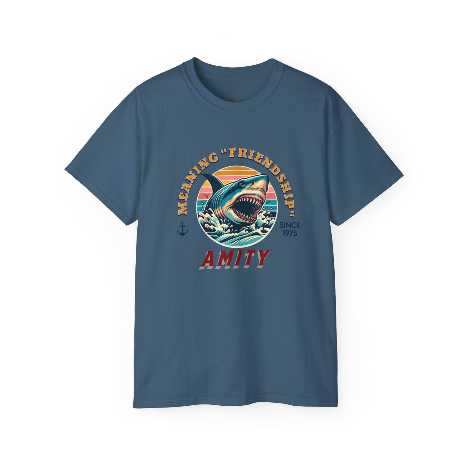 Jaws Movie - Meaning Friendship Amity Tee