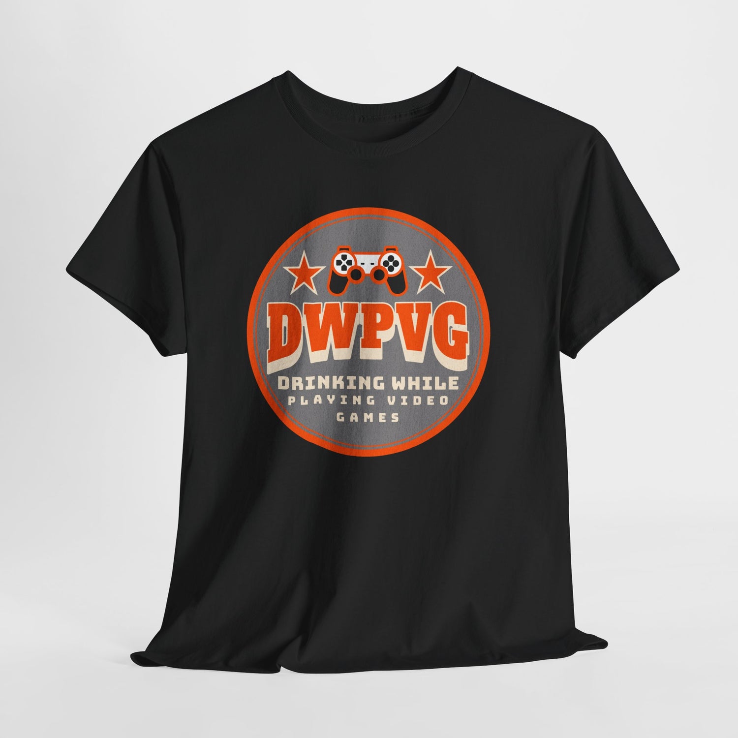 DWPVG "Drinking While Playing Video Games" Graphic Tee — Gamer Party T-Shirt