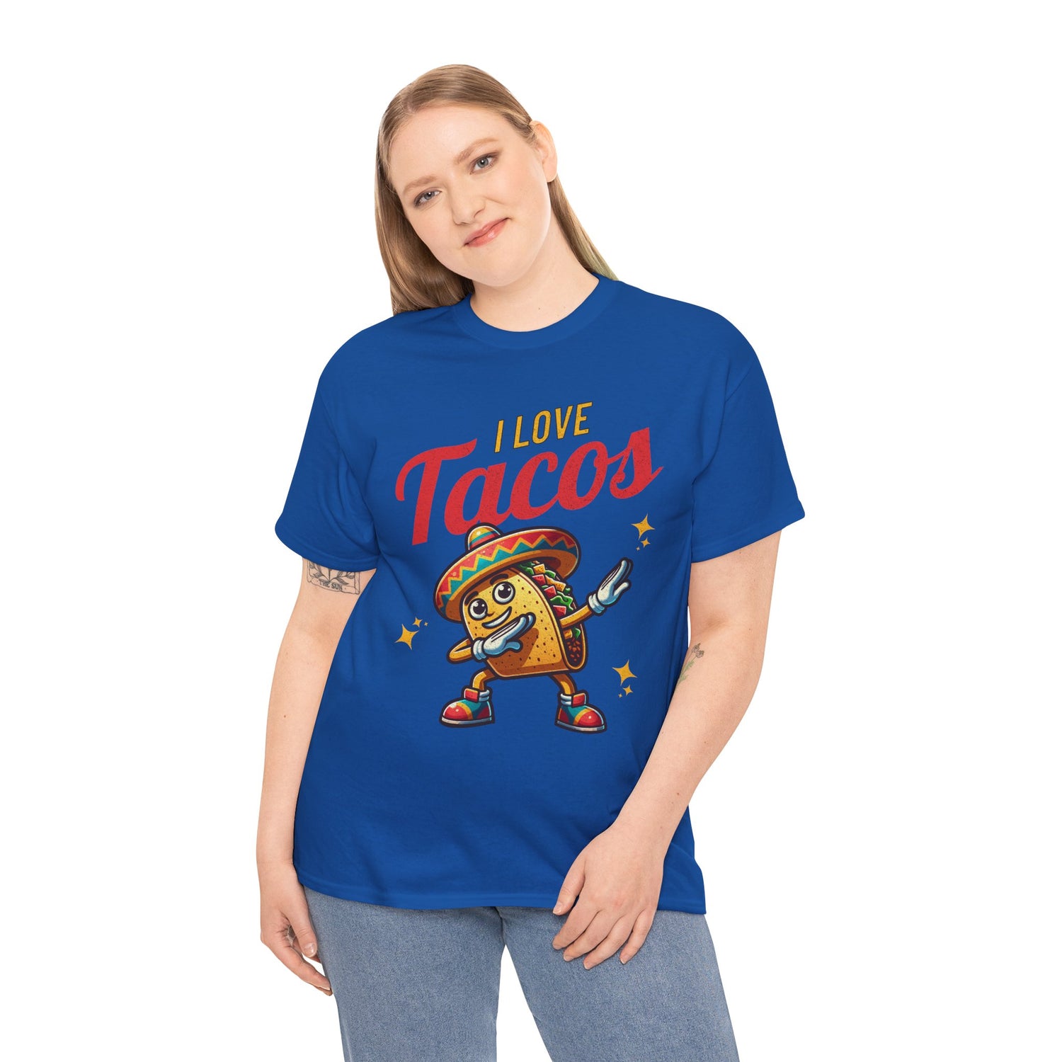 I Love Tacos Tee — Cute Dancing Taco Graphic T-Shirt