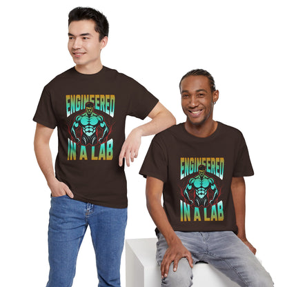 Engineered in a Lab T-Shirt — Muscle Science Gym Tee