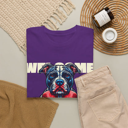 Dog Fight Boxing Dog T-Shirt — Welcome To The Dog Fight Graphic Tee