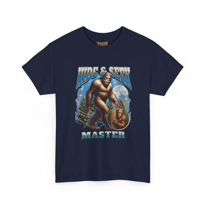 Bigfoot Master Graphic Tee — Vintage Adventure Sasquatch Design