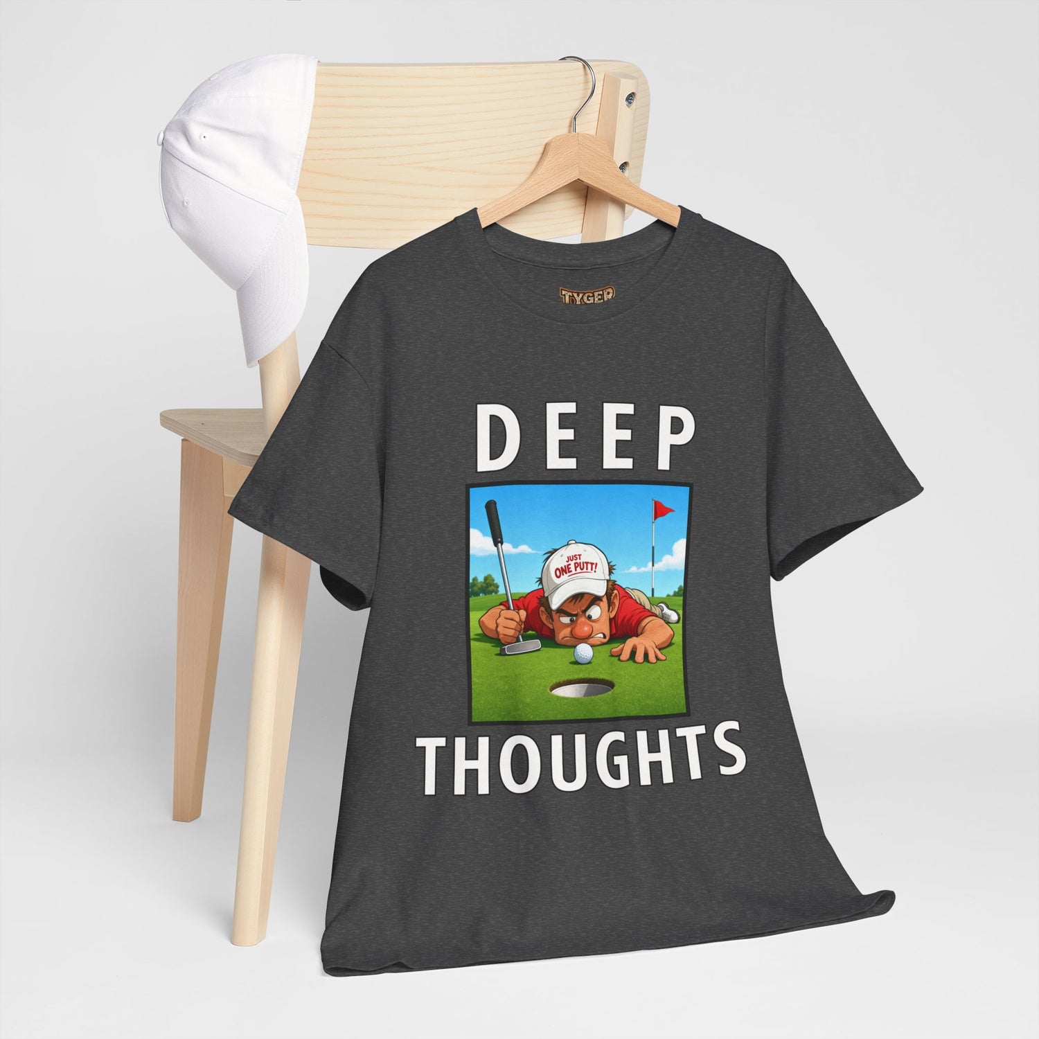 Deep Thoughts Tee - Funny Golf T-Shirt