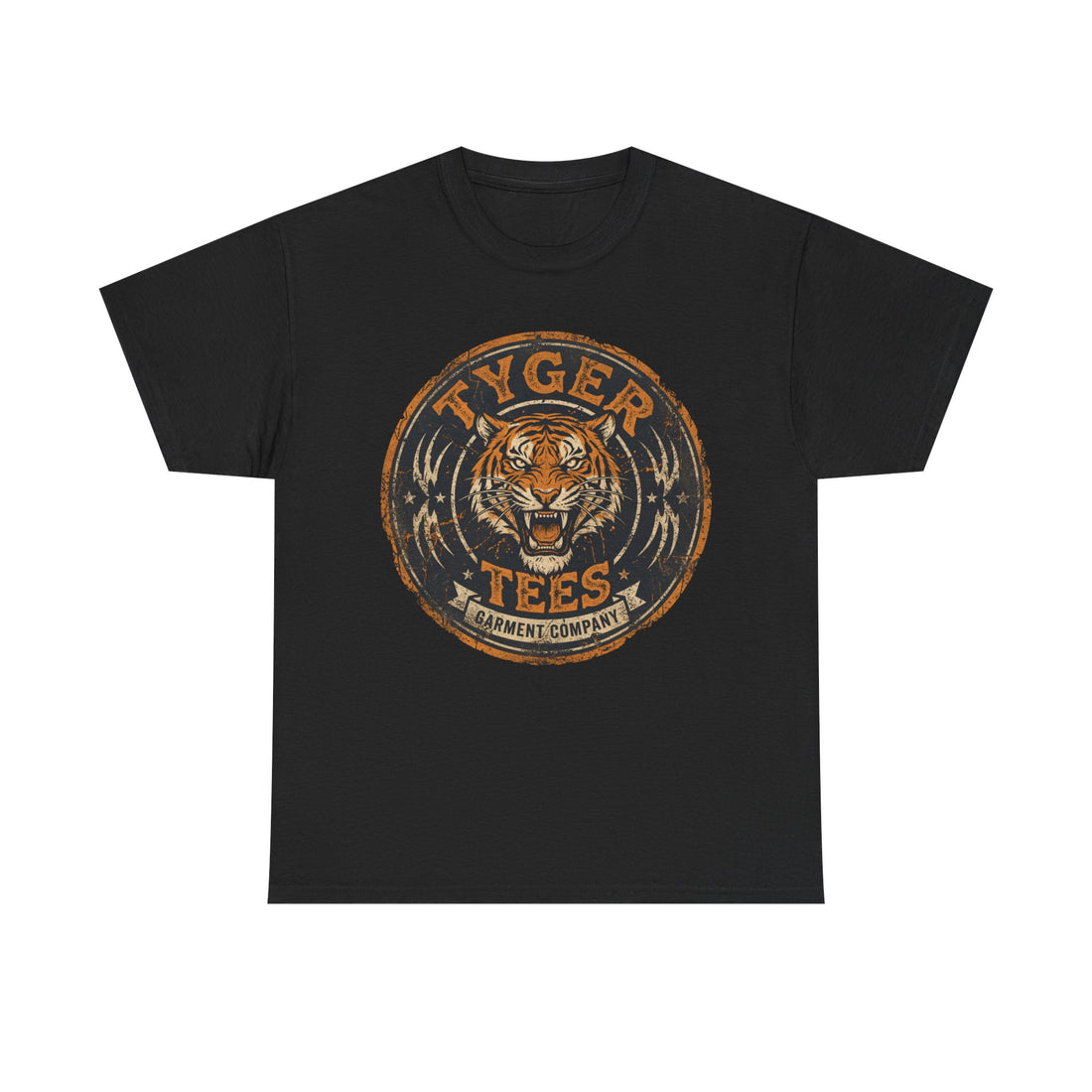 Tyger Tees Vintage Tiger Logo Tee