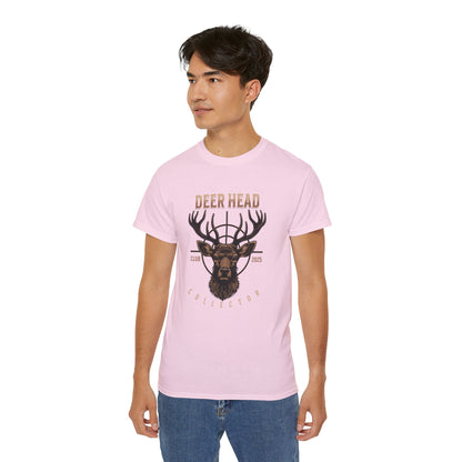 Deer Head Collector Cotton Hunting Tee