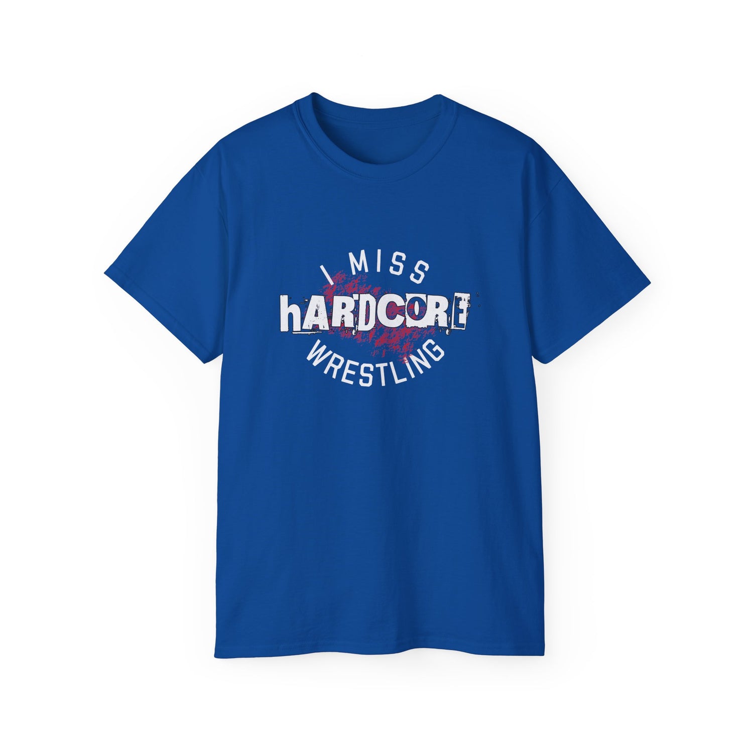 I Miss Hardcore Wrestling Cotton Tee