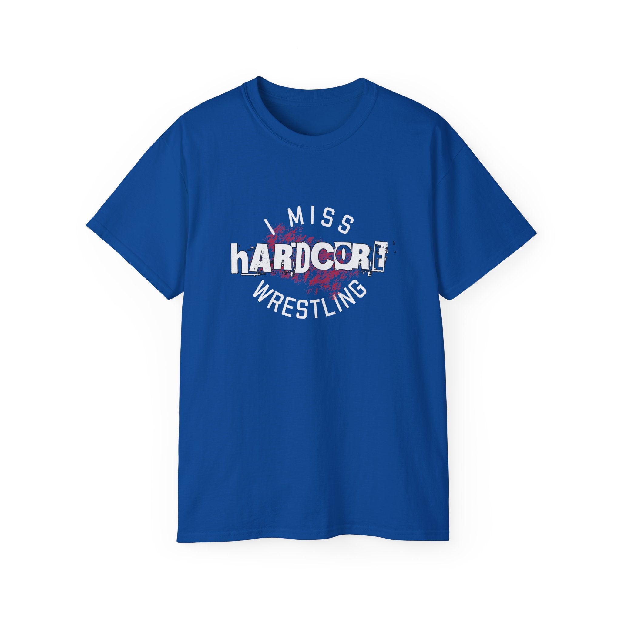 I Miss Hardcore Wrestling Cotton Tee