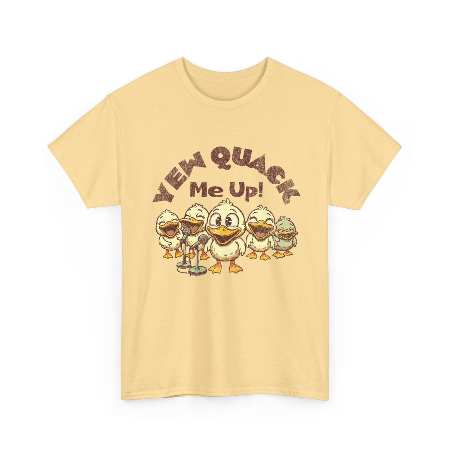 Yew Quack Me Up - Funny Duck Tee