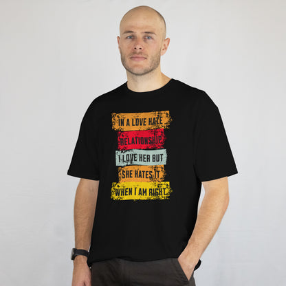 Funny Love-Hate Relationship Tee