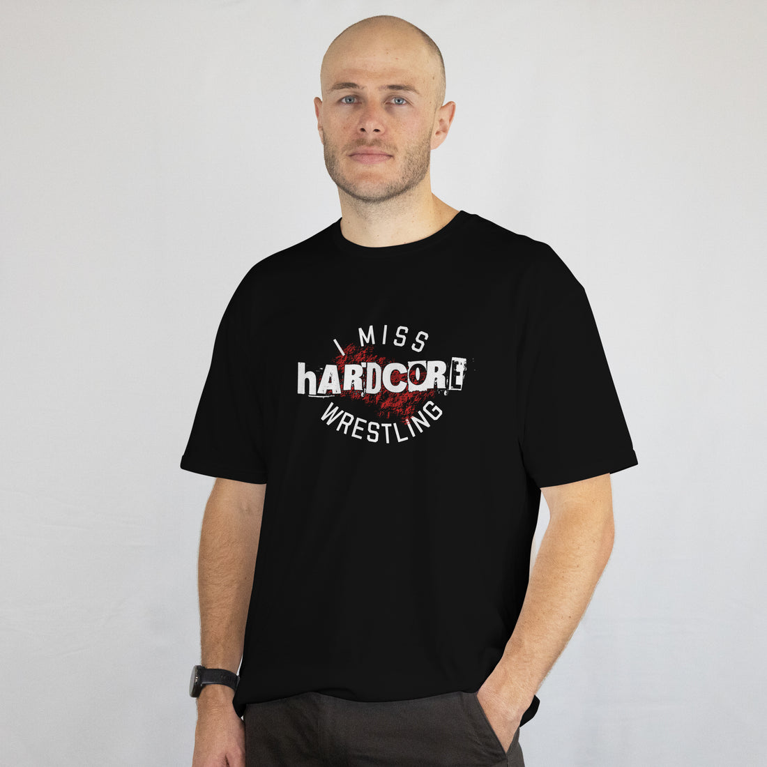 I Miss Hardcore Wrestling Cotton Tee