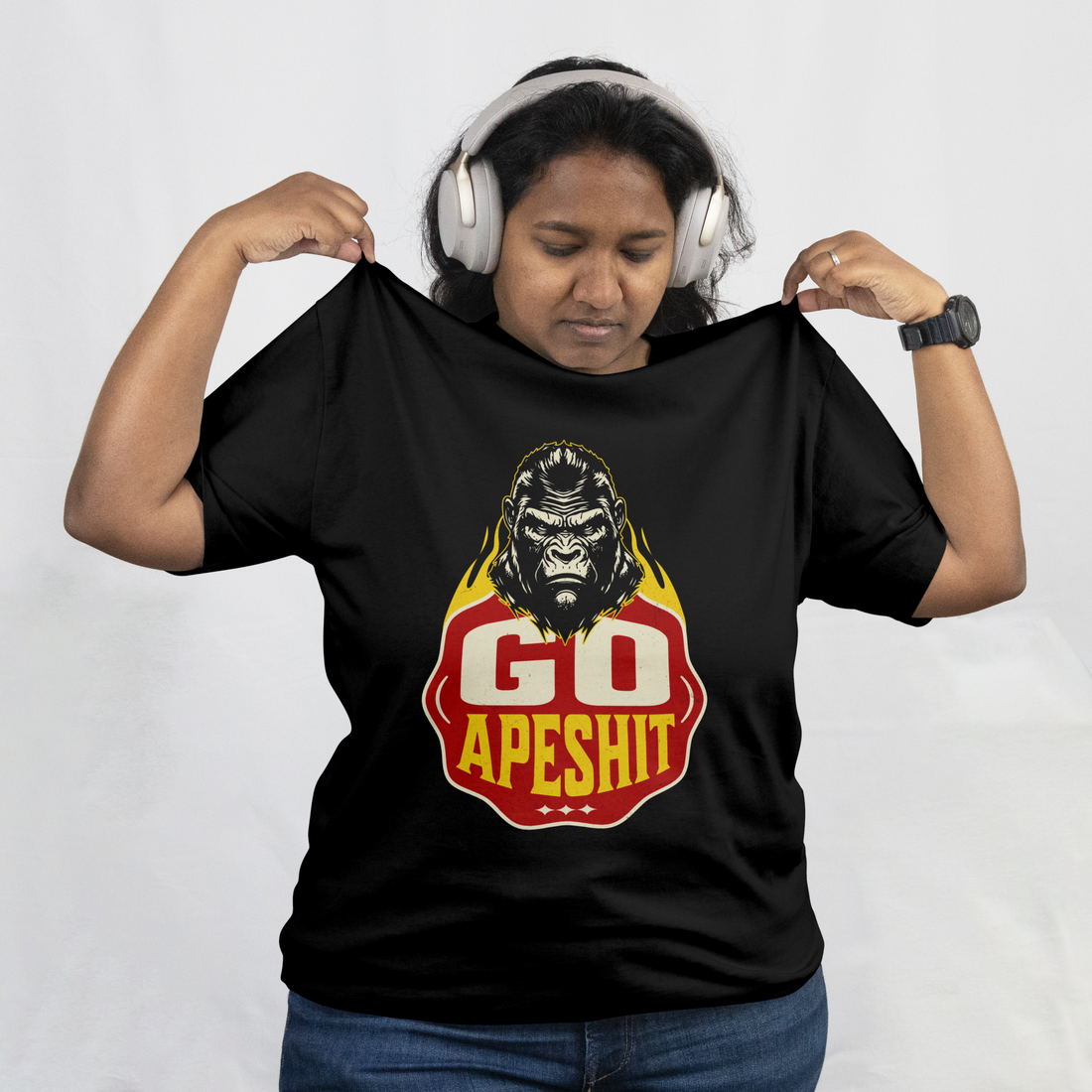 Go Apeshit – Funny Ape T-Shirt