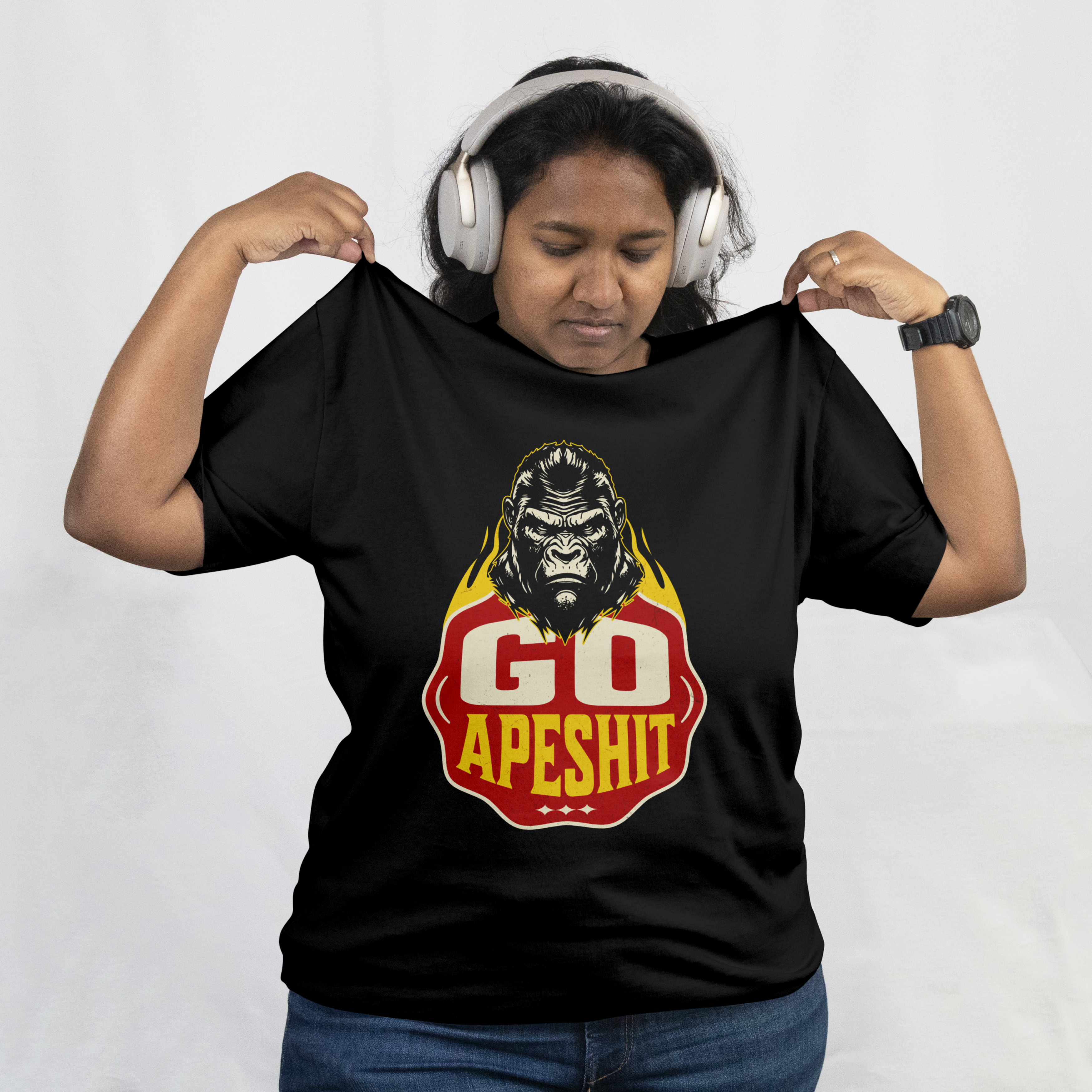 Go Apeshit – Funny Ape T-Shirt