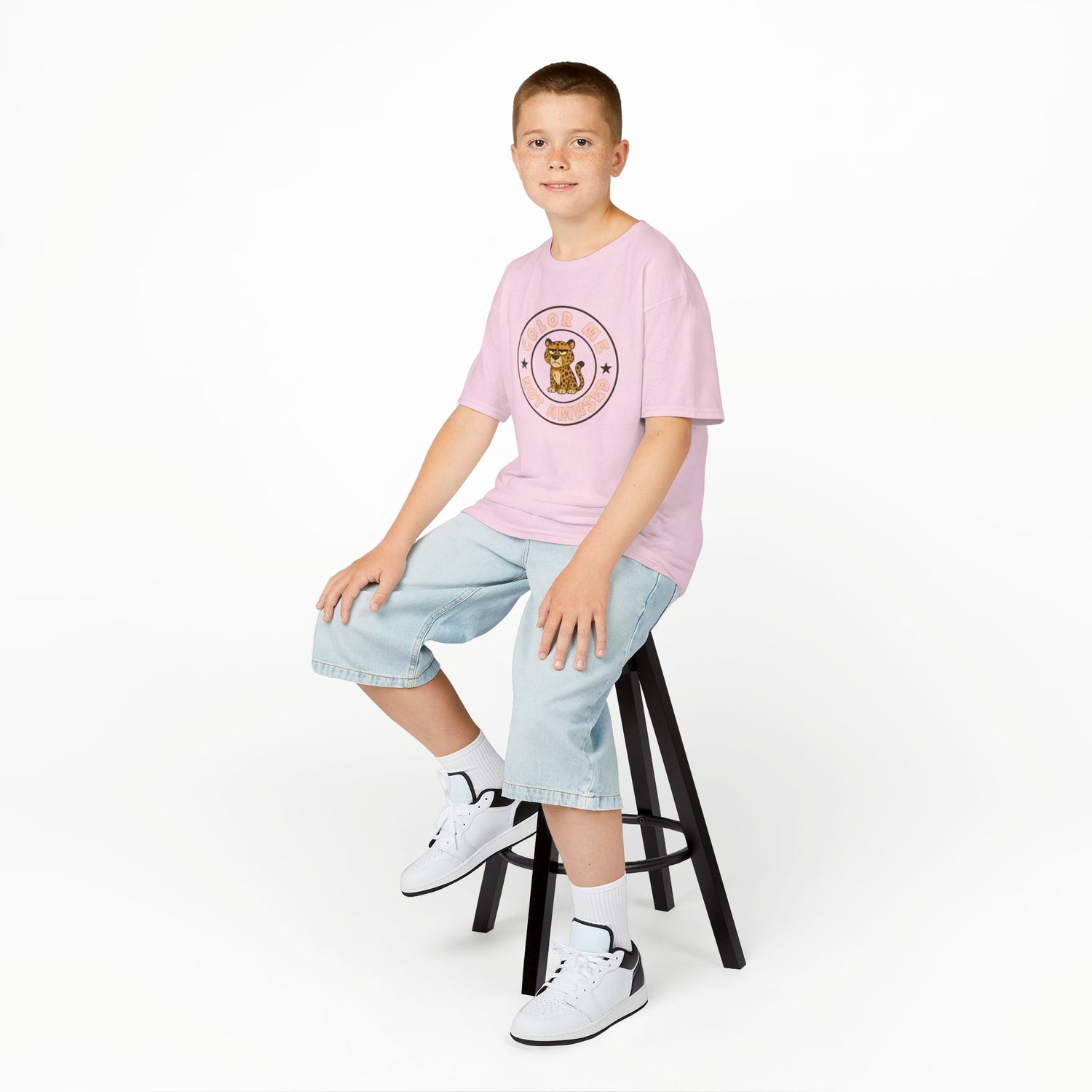 Kids Tee — Color Me Not Amused - Jaguar