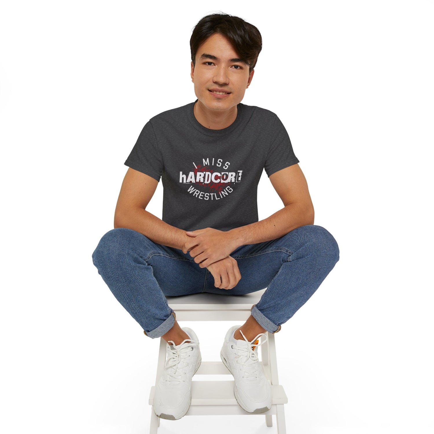 I Miss Hardcore Wrestling Cotton Tee