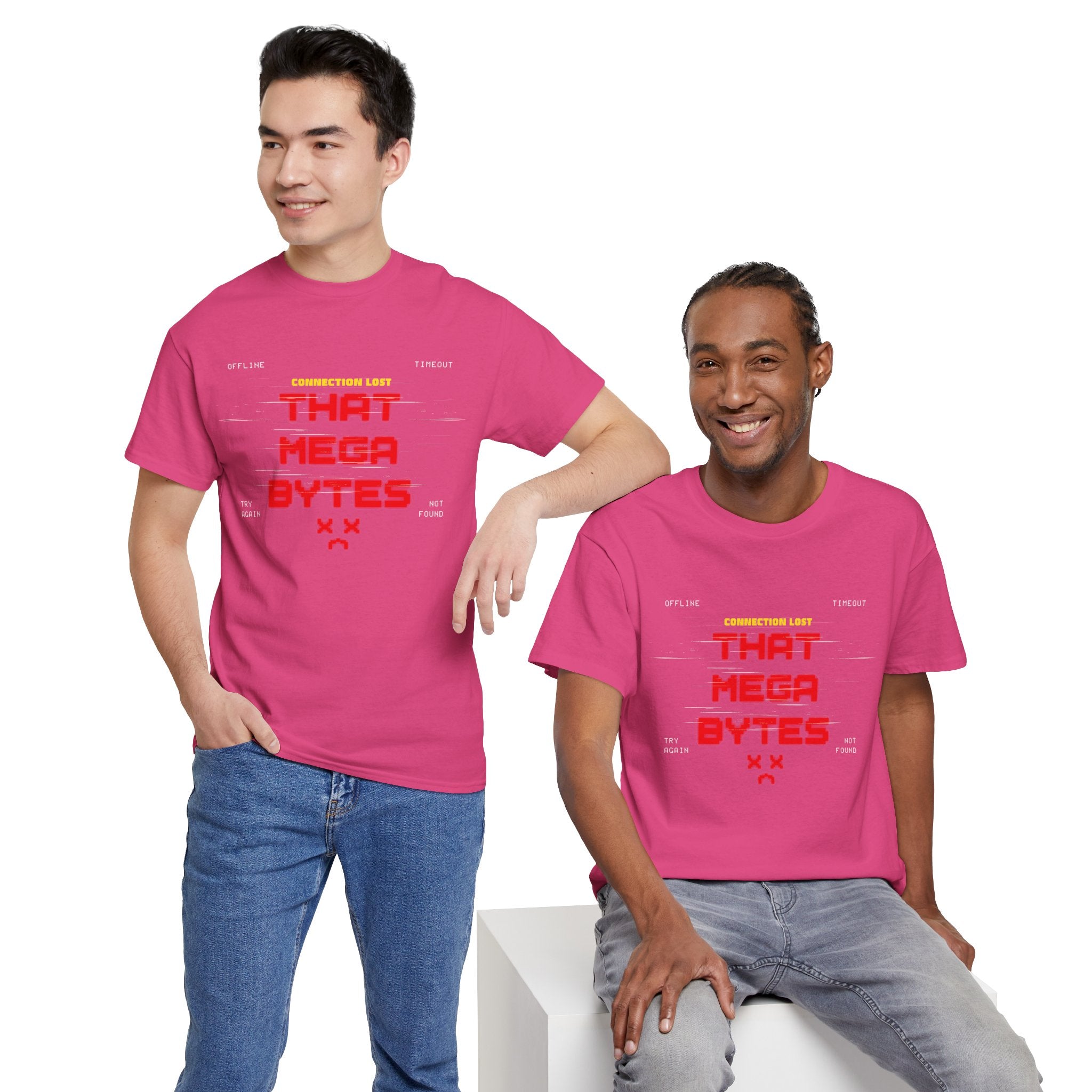 That Mega Bytes | Retro Glitch Gaming T-Shirt for Gamers &amp; Coders