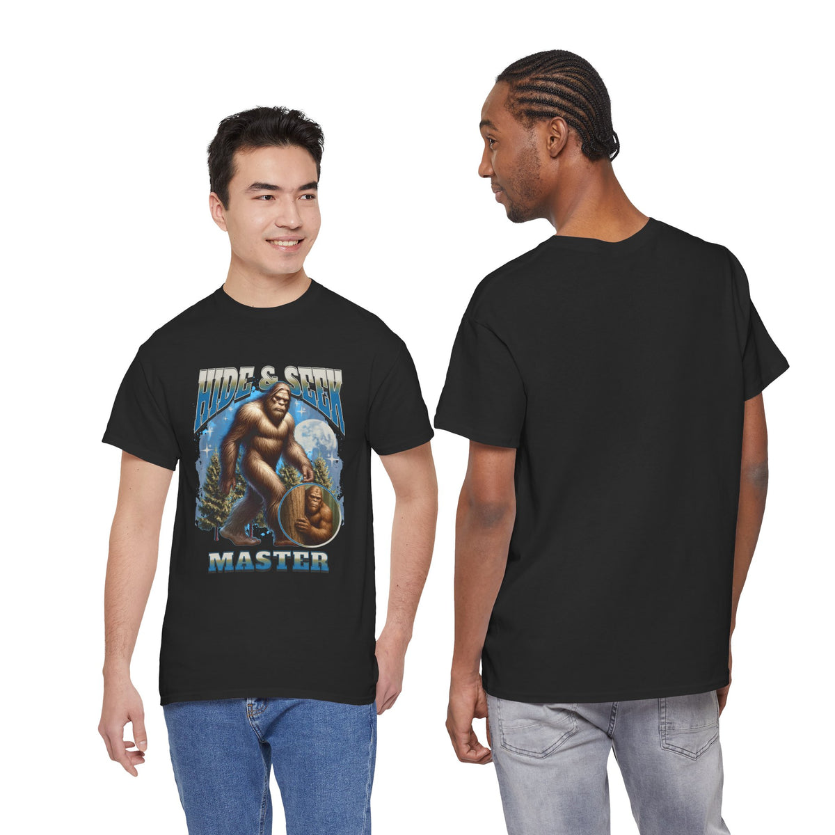 Bigfoot Master Graphic Tee — Vintage Adventure Sasquatch Design