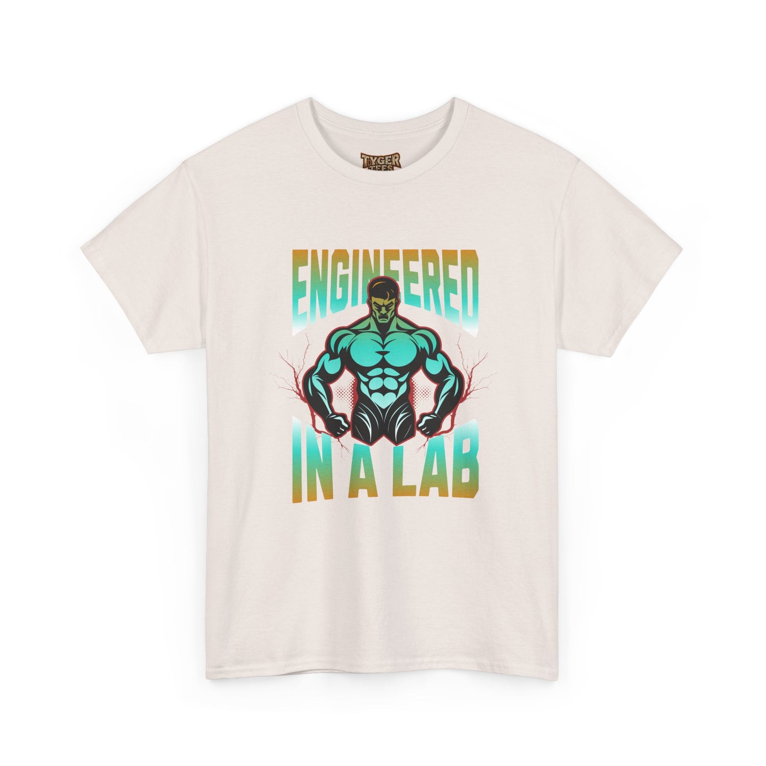 Engineered in a Lab T-Shirt — Muscle Science Gym Tee